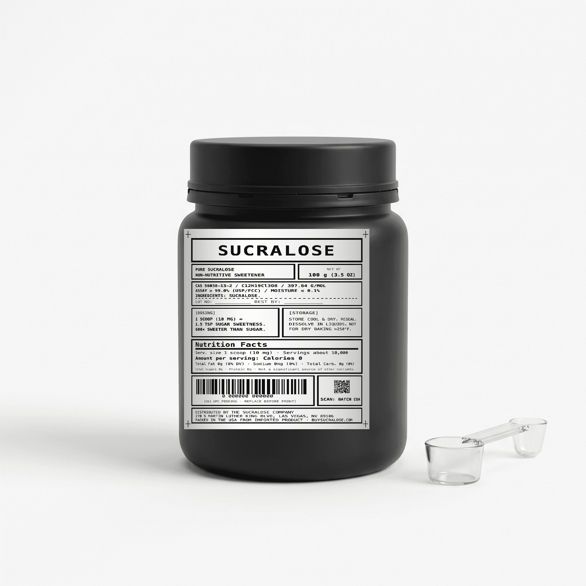 Pure Sucralose Powder