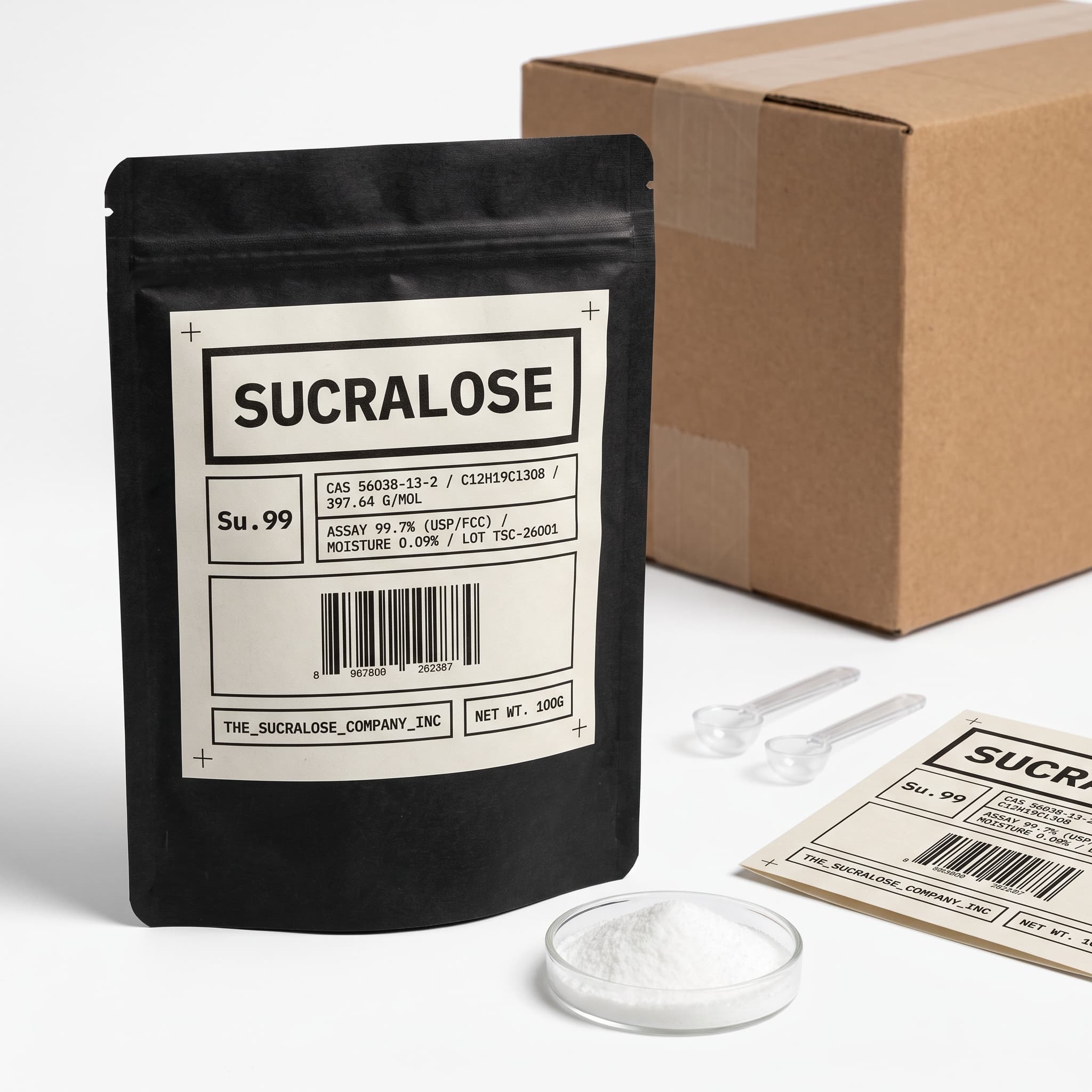 Pure Sucralose Powder — 100g Jar