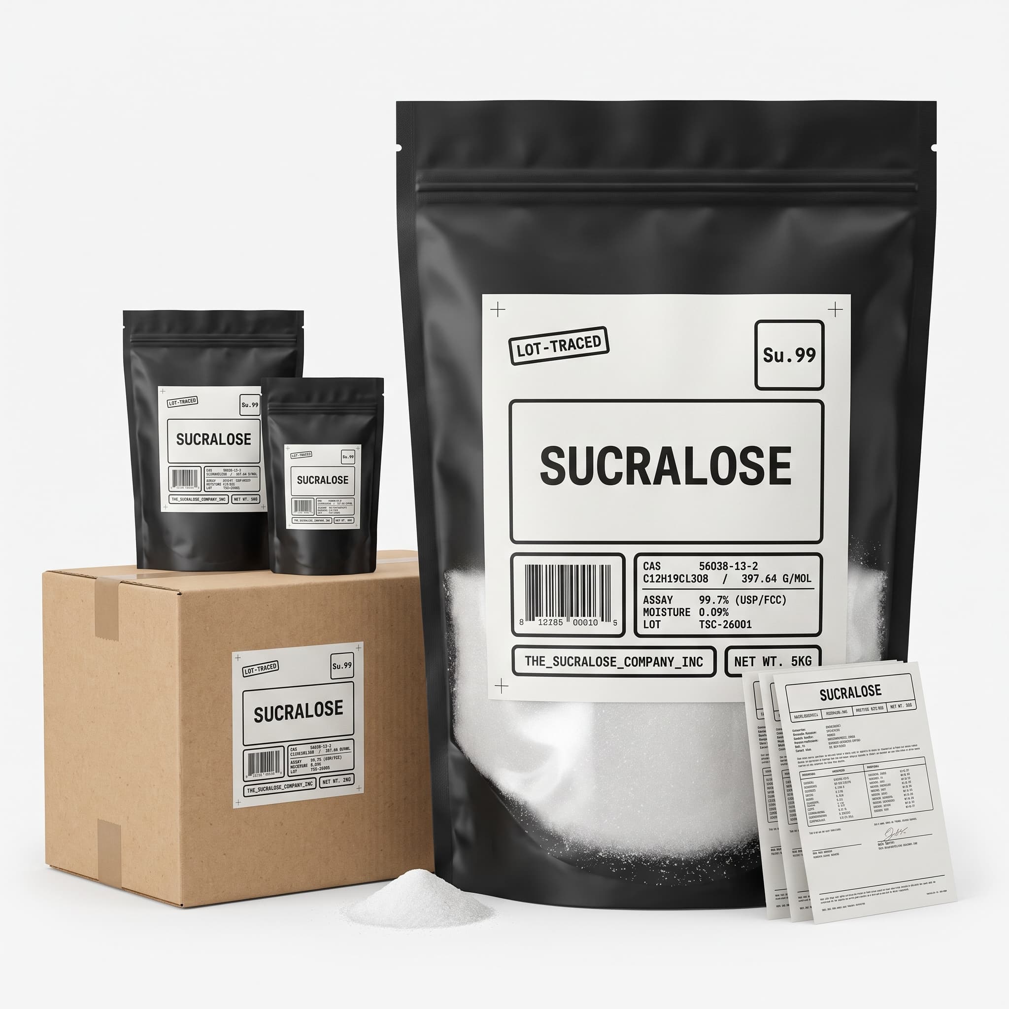 Sucralose FCC — 5kg Bulk Bag